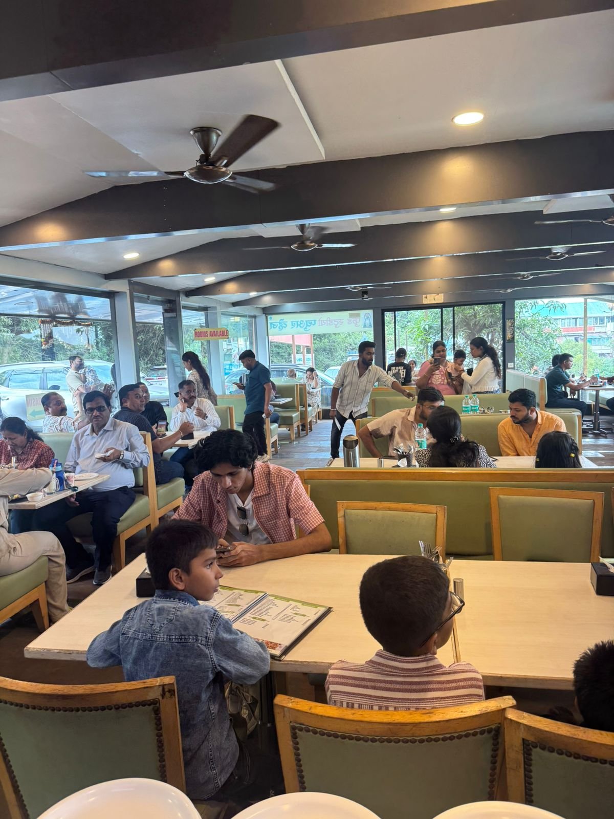 Families dining at Food Studio Pure Veg